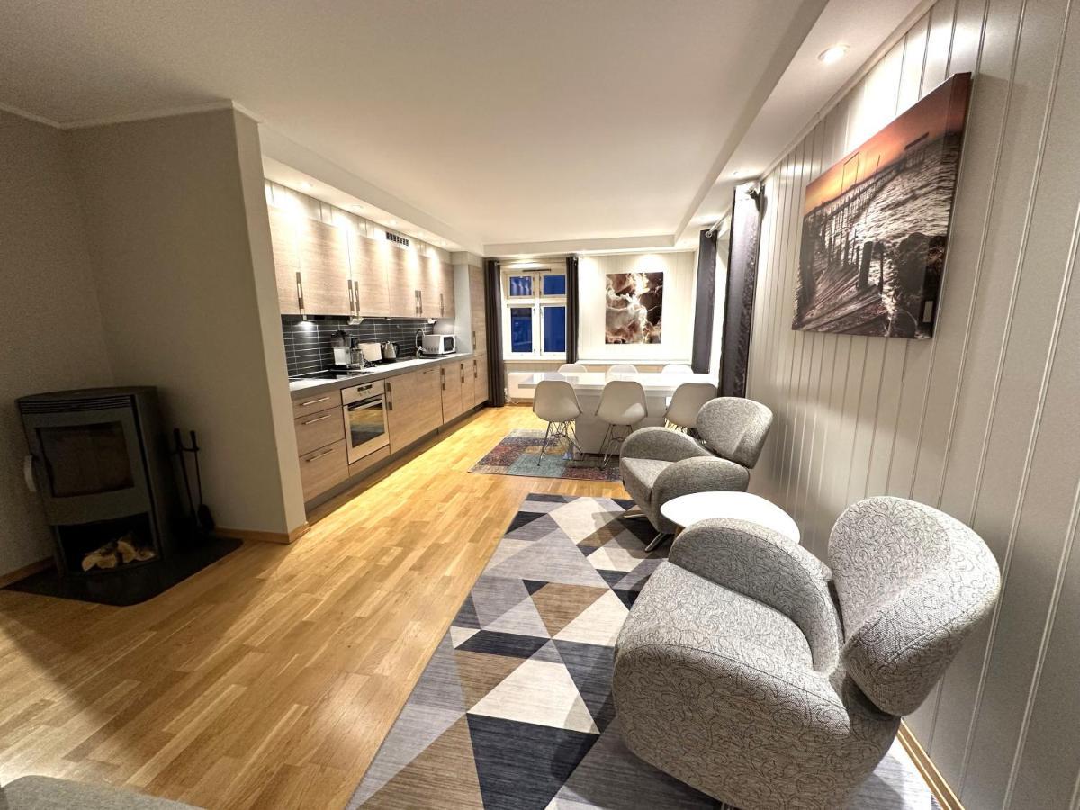 Stetind - Modern Apartment With Free Parking Narvik Ngoại thất bức ảnh